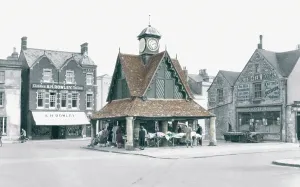 Witney: Witney, Butter Cross c1950
