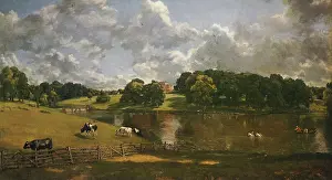 Wivenhoe: Wivenhoe Park, Essex, by Constable