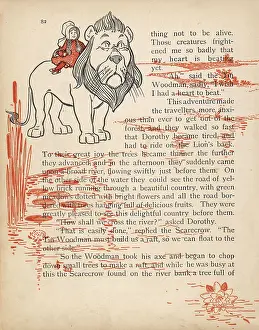 Baum: WIZARD OF OZ/LION