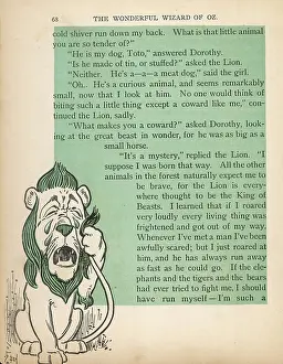 Wipe: WIZARD OF OZ/LION CRYING