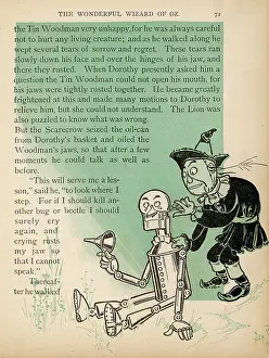 Scarecrow: WIZARD OF OZ/TIN MAN