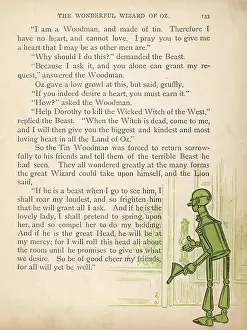 Woodman: WIZARD OF OZ/TIN MAN