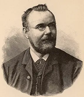Meteorologist: WJ von Bebber, German meteorologist circa 1900