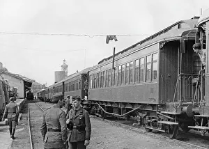 Contingent: Wohnzug - railroad caravan of commanders of
