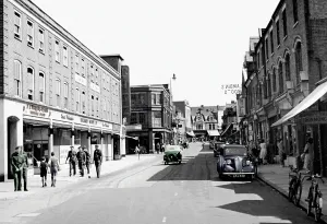 Woking: Woking, Chobham Road c1955