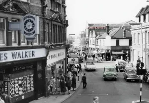 Woking: Woking, Chobham Road c1960