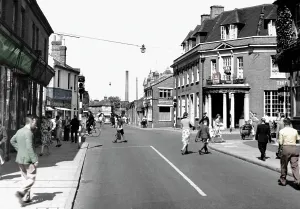 Woking: Woking, Commercial Road c1955