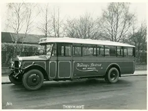 Thornycroft: Woking and District 29 seater Thanet bus