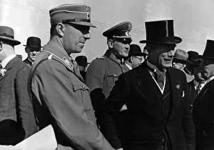 Wolf Heinrich Graf von Helldorf, Werner von Blomberg and Fra