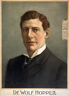 Dewolf: De Wolf Hopper (1858-1935), American comic ?