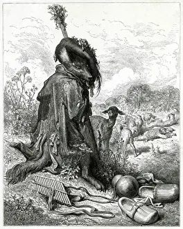 Illust: THE WOLF AS SHEPHERD