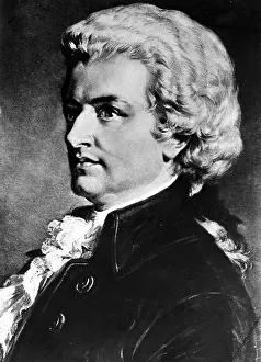 Idealized: Wolfgang Amadeus MOZART, Austrian composer