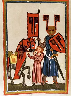 Helper: Wolfram von Eschenbach (ca.1170-1220), German poet, author o