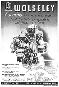 Aquarius: Wolseley Aquarius Aero Engine