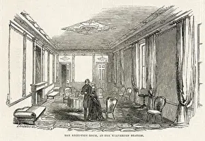 Redecorated: Wolverton Station royal reception