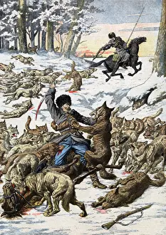 Sentries: Wolves attack Russian soldiers during war with Japan