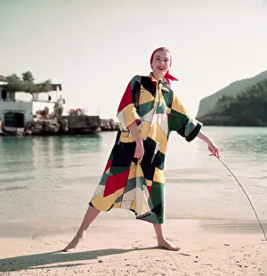 Patchwork: A Woman in a Bathrobe