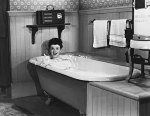 Tubs: Woman in bathtub