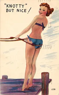 Knotted: Woman in Bikini
