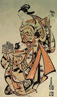 Sparrow: Woman with a Bird, and Kamuro