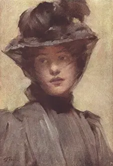 Melton: Woman with a Black Veil