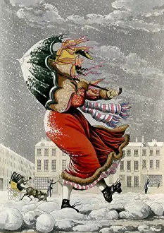 Blizzard: Woman in Blizzard