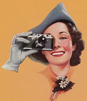 Shutter: Woman with Camera