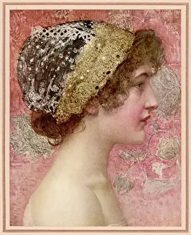 Blushing: Woman in cap