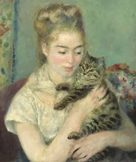 15 30: Woman with a Cat