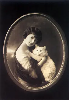 Gauzy: Woman and Cat