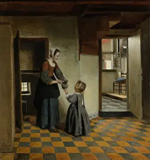 Pantry: Woman with a Child in a Pantry