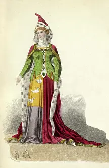 1370: WOMAN - circa 1370N