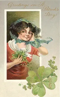 Handful: Woman and Clover