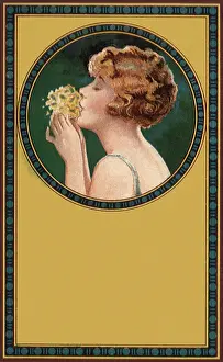 Puff: Woman, Cosmetics