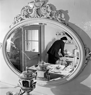Aldworth: Woman in a cottage