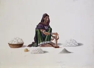 Seperate: Woman cotton ginner