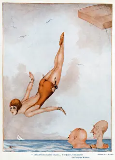 Admiration: WOMAN DIVER 1929