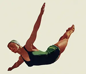 Swimmers: Woman Diver