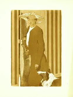 Walkies: Woman and dog