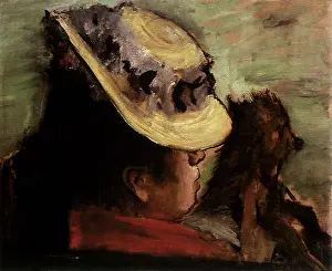 Degas: Woman with a Dog, by Degas