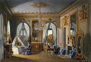 Parquet: Woman in Dressing Room