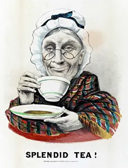 Tasty: Woman drinking a cup of tea