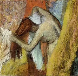 Bends: Woman Drying, by Degas