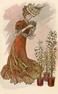 Potted: Woman in Easter Best