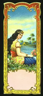 Tiara: Woman in an exotic landscape