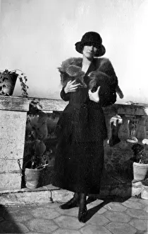Furs: Woman in fur