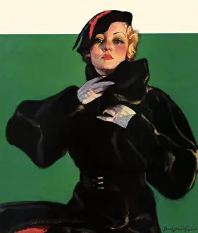 Bradshaw: Woman in Fur Coat
