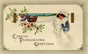 Turkeys: Woman in Fur, Turkeys
