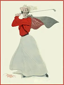Peirce: Woman Golfer