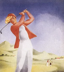 Ullmann: Woman Golfer